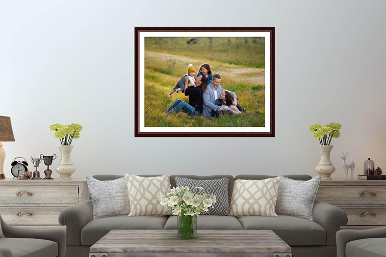 custom designed family wall art